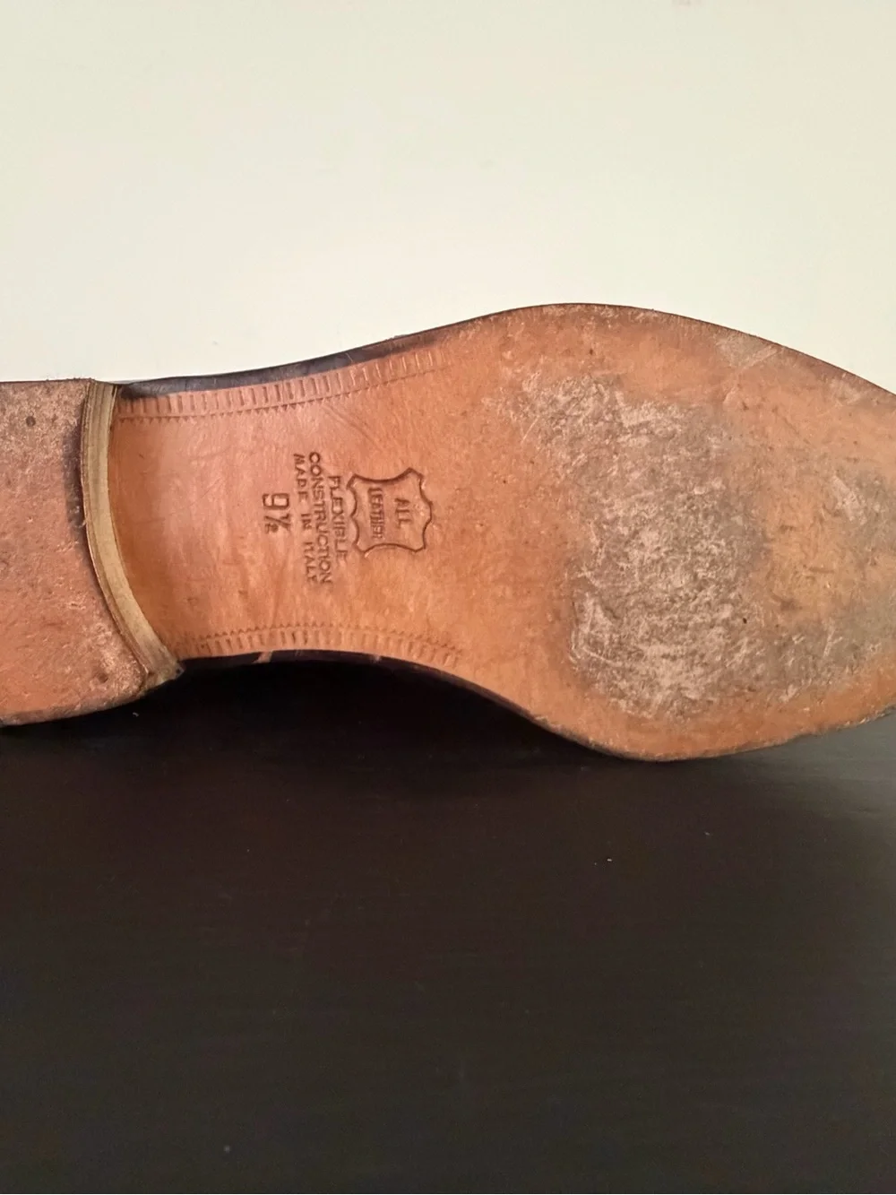 Vito Rafolo Monk Strap Shoes. Made in Italy. Size 9 1/2 M. Near New Condition.
